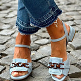 Azzurra | Sandały Eleganza Costiera