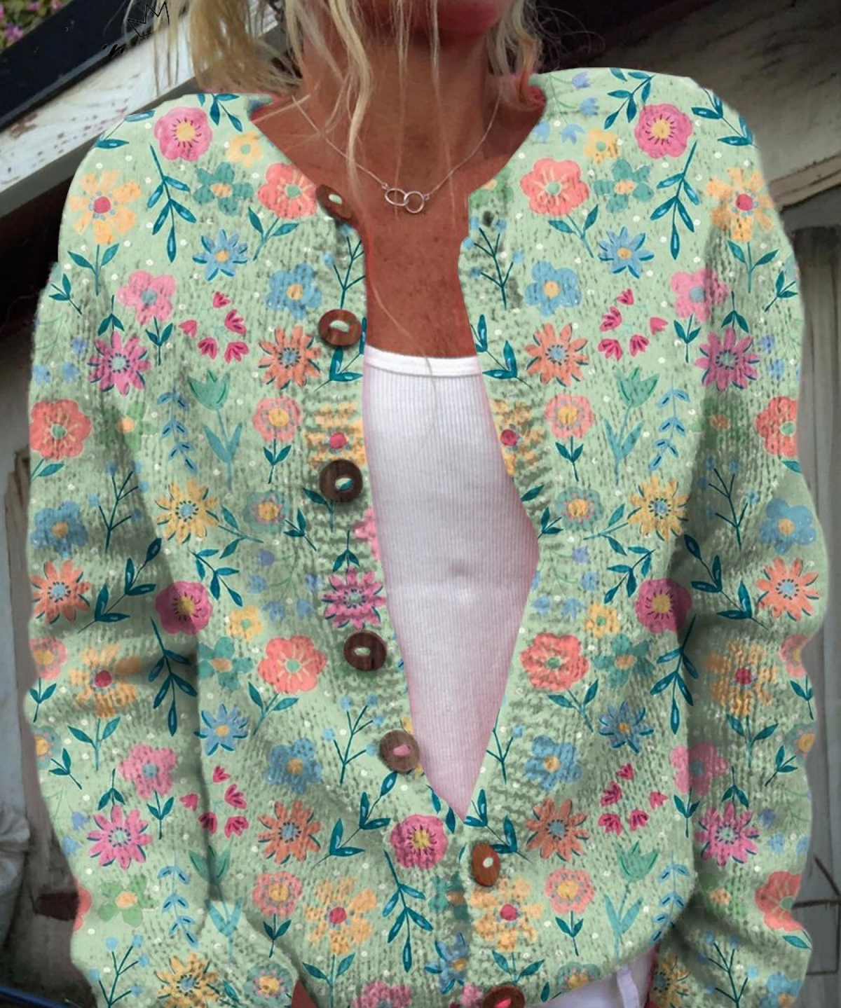Foxfield™ | Cardigan floral vintage pour femme