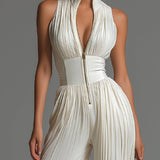 VIVIENNE | Plisowany chiffon
