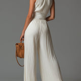 VIVIENNE | Plisowany chiffon
